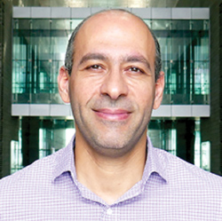 old books in a library